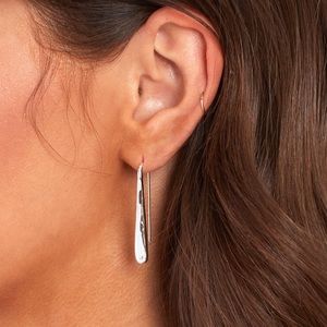 Jenny Bird silver Sila earrings